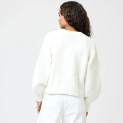 Alaina Cardigan White