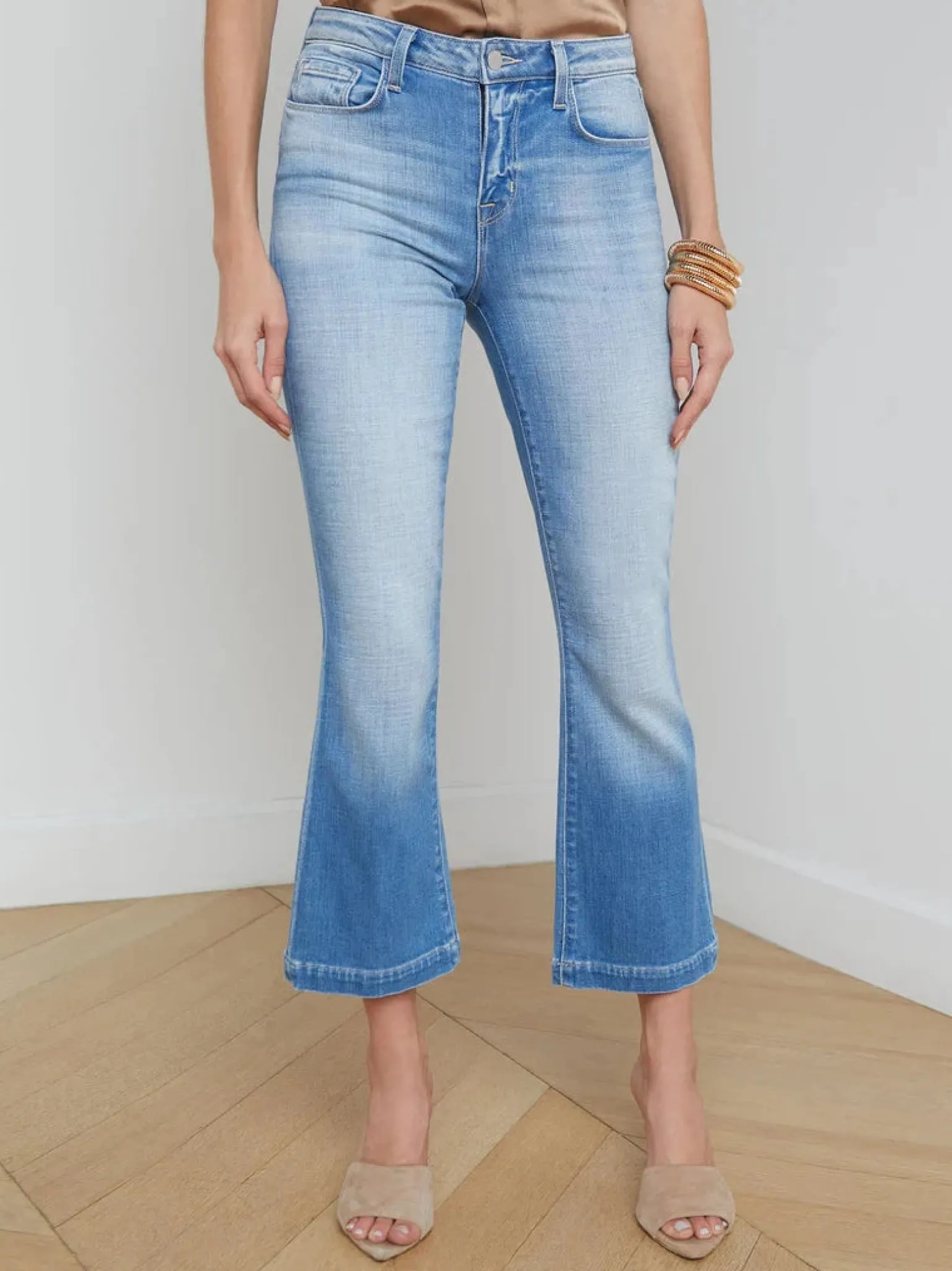 Ali High Rise Slim Flare Amherst