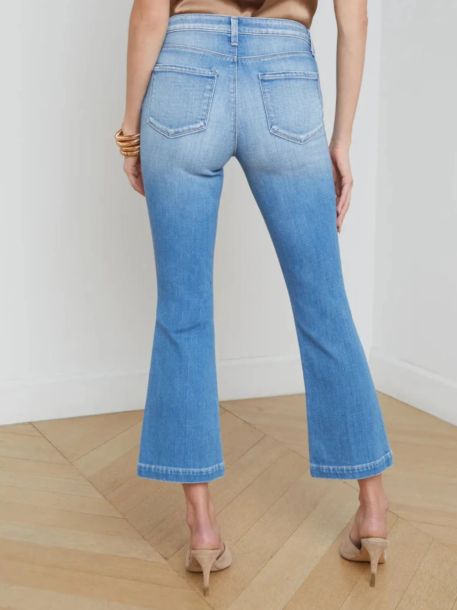 Ali High Rise Slim Flare Amherst