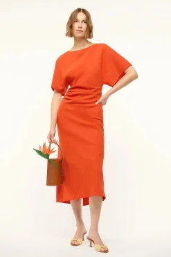 Amelie Midi Dress Cayenne