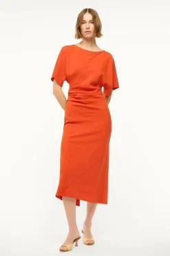 Amelie Midi Dress Cayenne