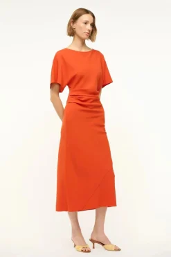 Amelie Midi Dress Cayenne