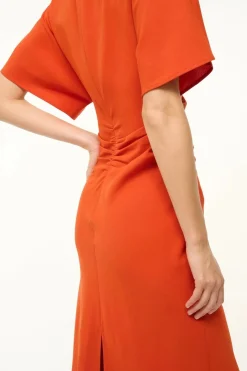 Amelie Midi Dress Cayenne