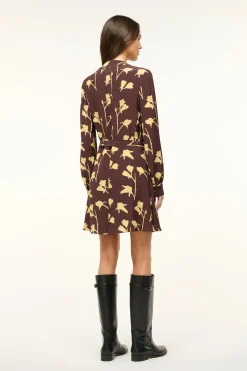 Babs Dress Earth Pressed Floral