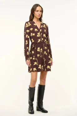 Babs Dress Earth Pressed Floral