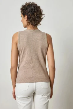Back Seam Tank Driftwood