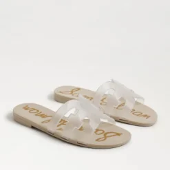 Bay Jelly Slide Sandal Clear/Sand