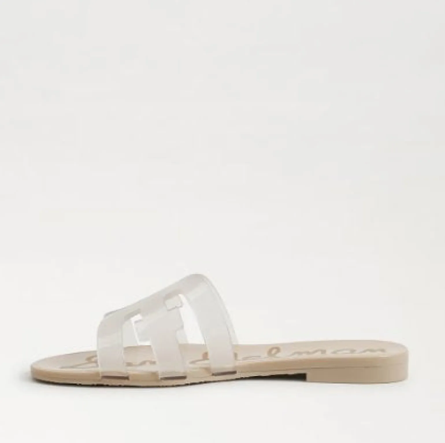 Bay Jelly Slide Sandal Clear/Sand