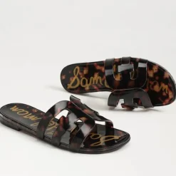 Bay Jelly Slide Sandal Tortoise