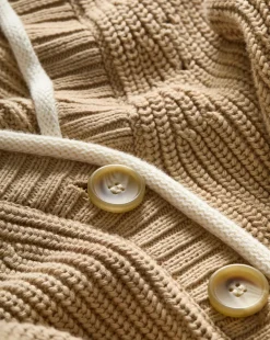 Beatrice Cardigan Stone Khaki