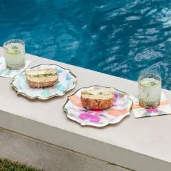 Begonia Cocktails Napkins