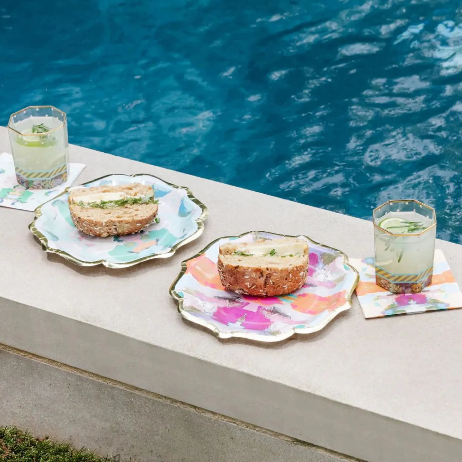 Begonia Cocktails Napkins
