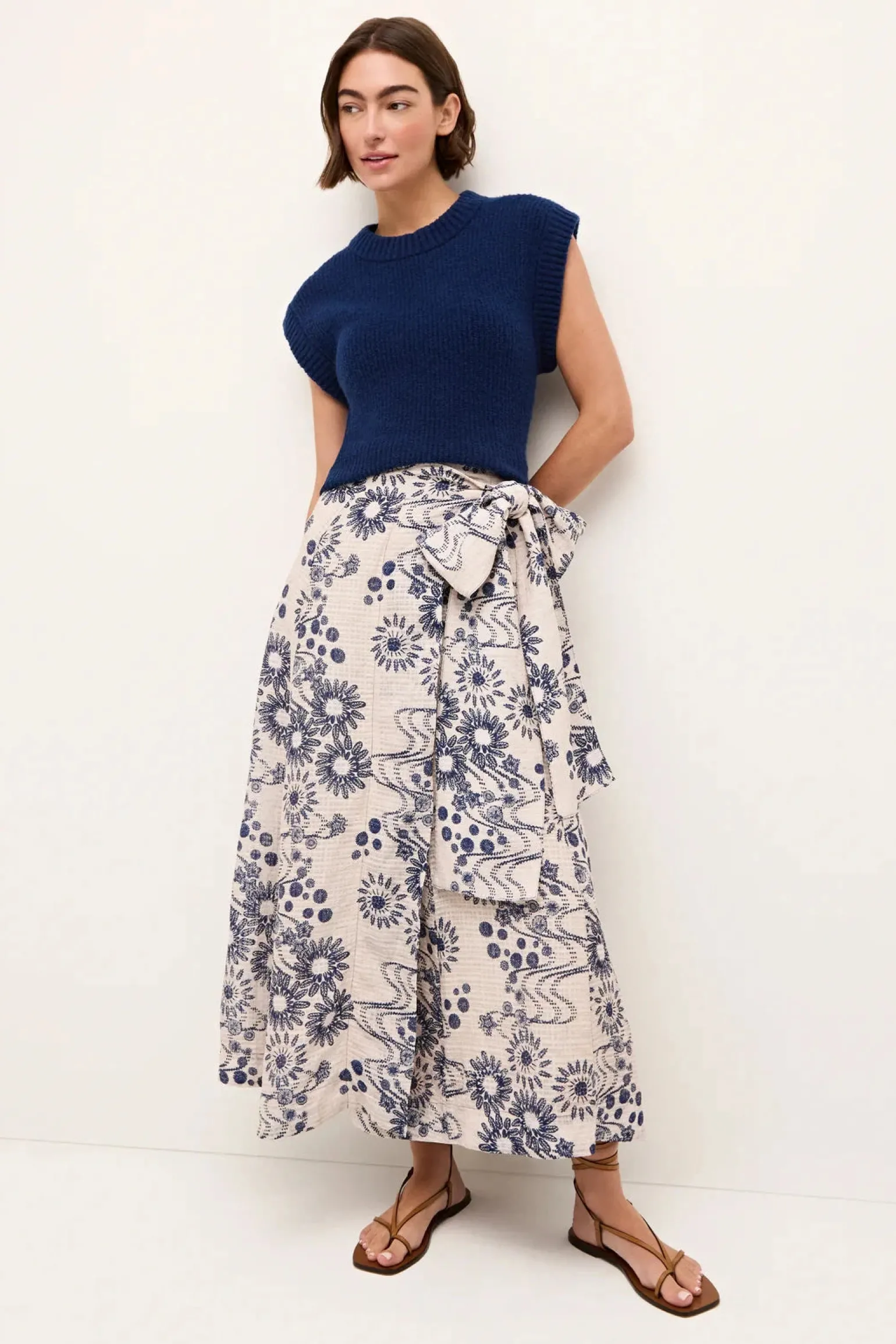 Belle Shell Navy