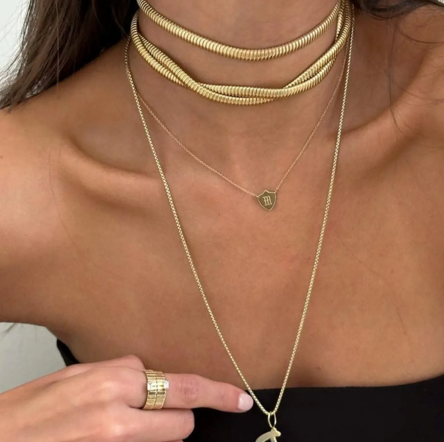 Ben Necklace Gold
