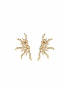 Benson Studs Gold/Clear