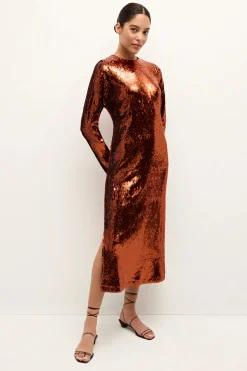 Bentley Dress Cinnamon
