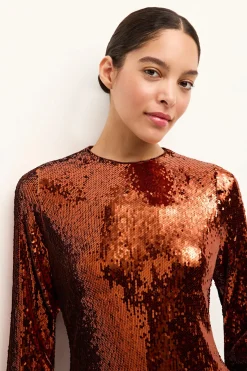Bentley Dress Cinnamon