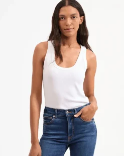 Birke Tank White