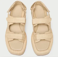 Blaise Platform Sandal Natural Raffia