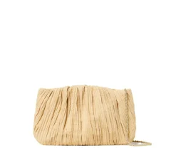 Brit Flat Plated Clutch Natural