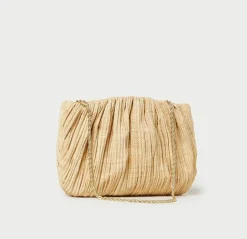 Brit Flat Plated Clutch Natural