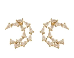 Bryant Studs Gold/Clear