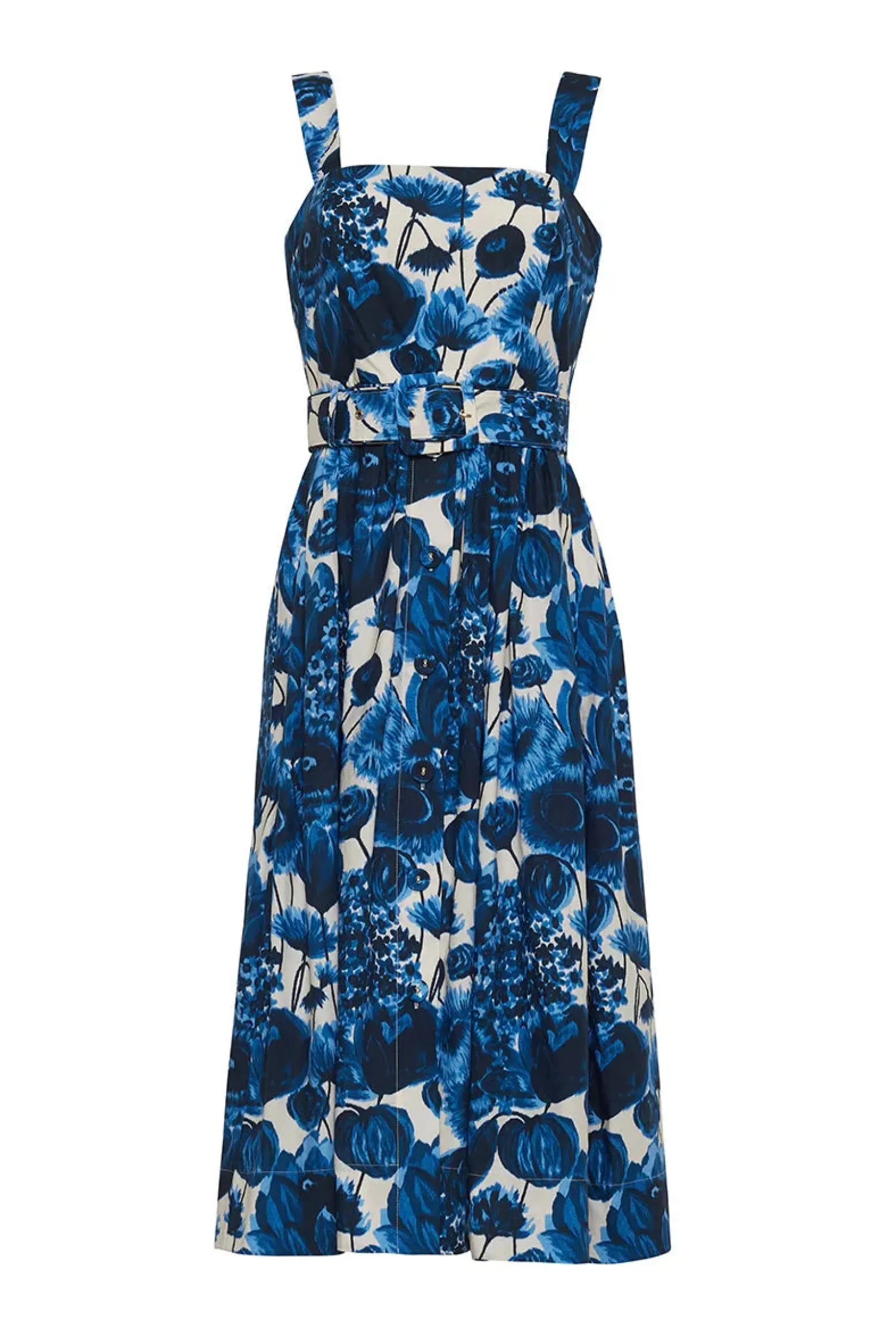 Candace Dress Flora Grove Blue