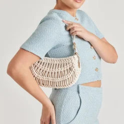 Cannes Shoulder Bag Ivory Stella