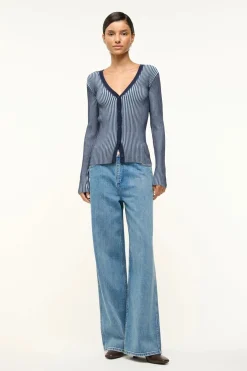 Cargo Sweater Navy/Clear Blue