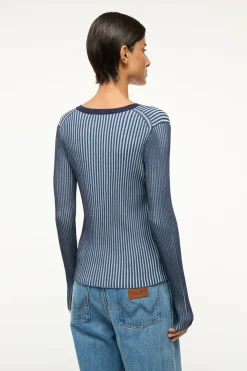 Cargo Sweater Navy/Clear Blue