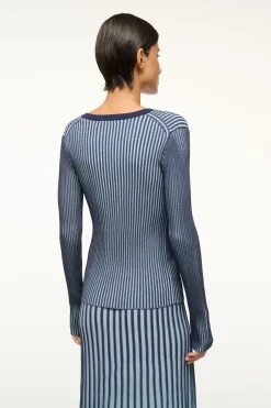 Cargo Sweater Navy/Clear Blue
