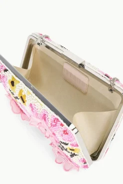 Carmella Beaded Clutch Blossom Floral