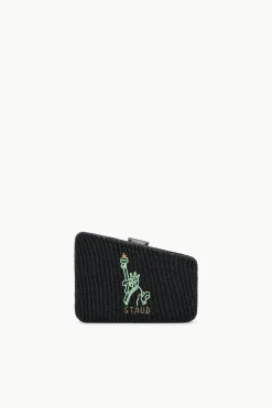 Carmella Beaded Clutch NYC Skyline
