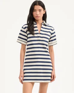 Cayden Dress Navy/Dove