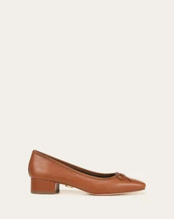 Cecile Ballet Pump Caramel