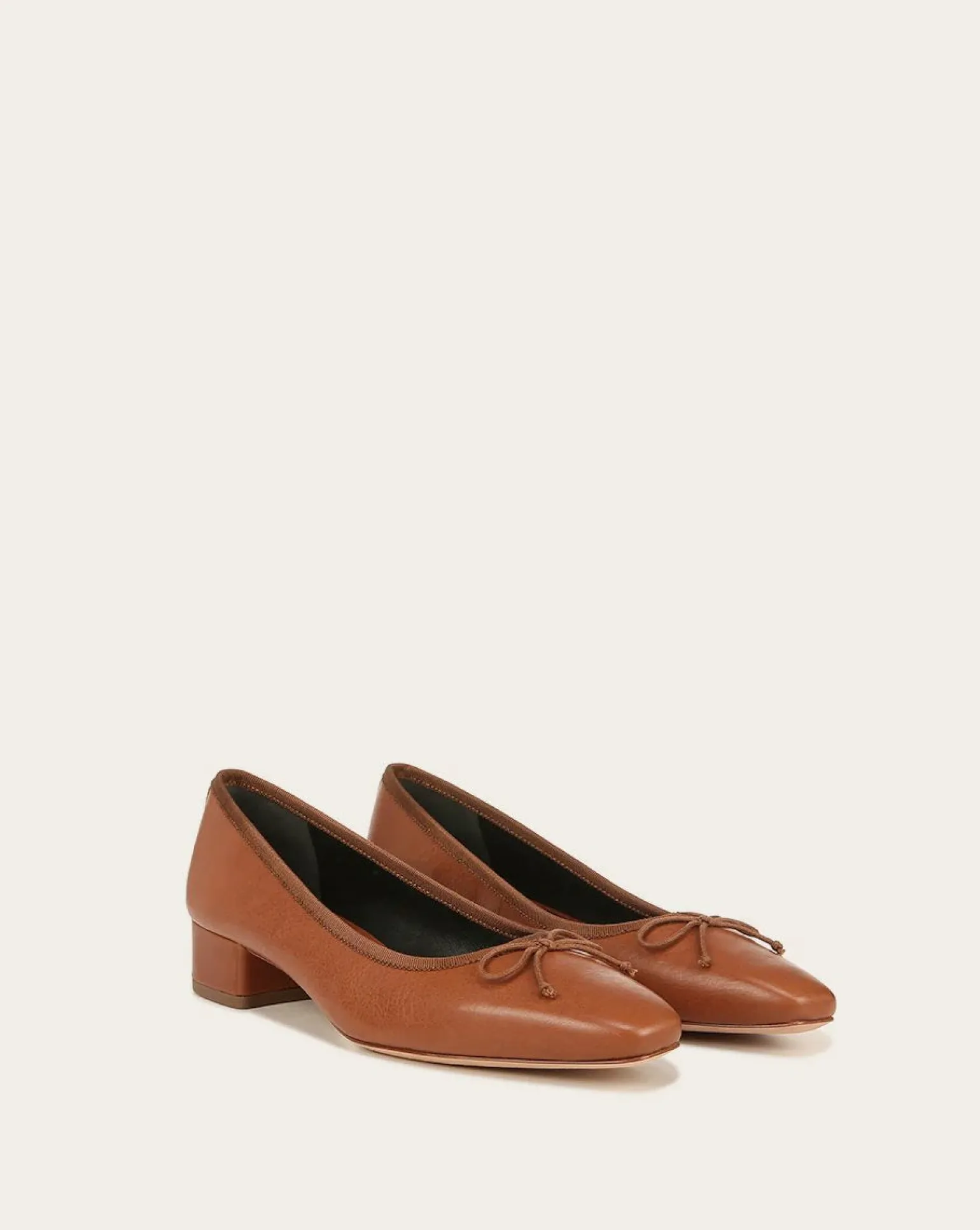 Cecile Ballet Pump Caramel