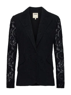 Chamberlain Lace Blazer Black