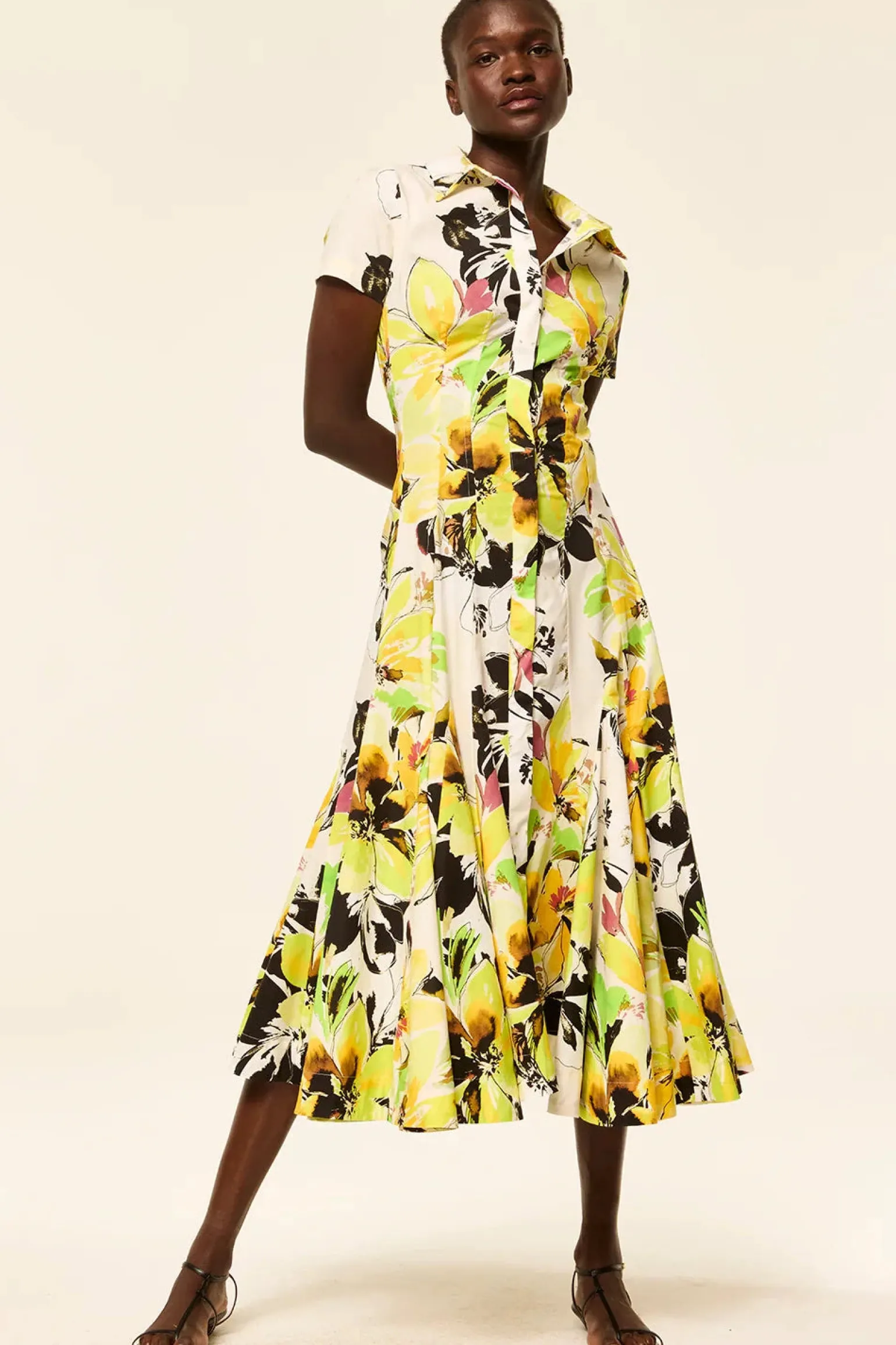 Charlene Dress Lucent Blooms