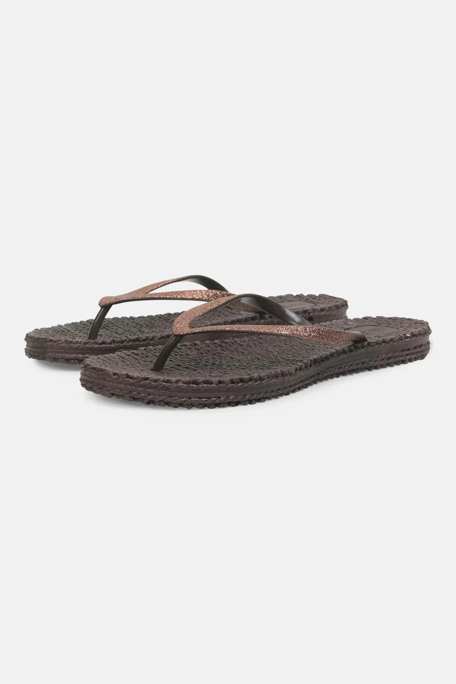 Cheerful Flip Flop Prune with Glitter