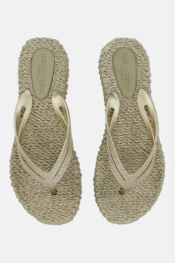 Cheerful Platform Flip Flop Platinum