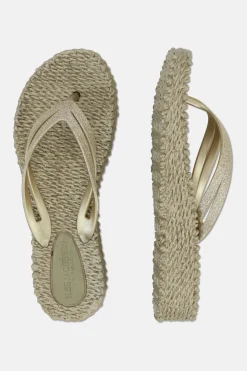 Cheerful Platform Flip Flop Platinum