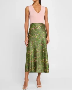 Clover Skirt Lemongrass Multi