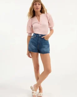 Coralee Top Pink Clay