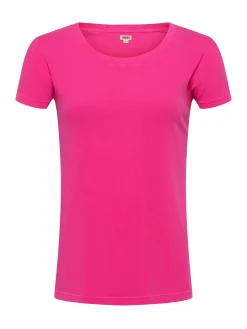 Cory Short Sleeve Crew Neck Tee Pink Glo