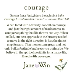 Courage Original Pendant Coin 16-18