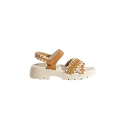 Crochet Tan Sandal