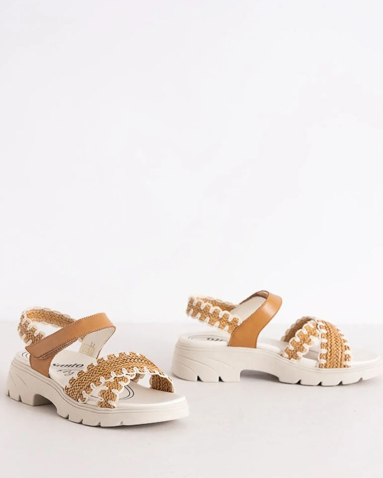 Crochet Tan Sandal
