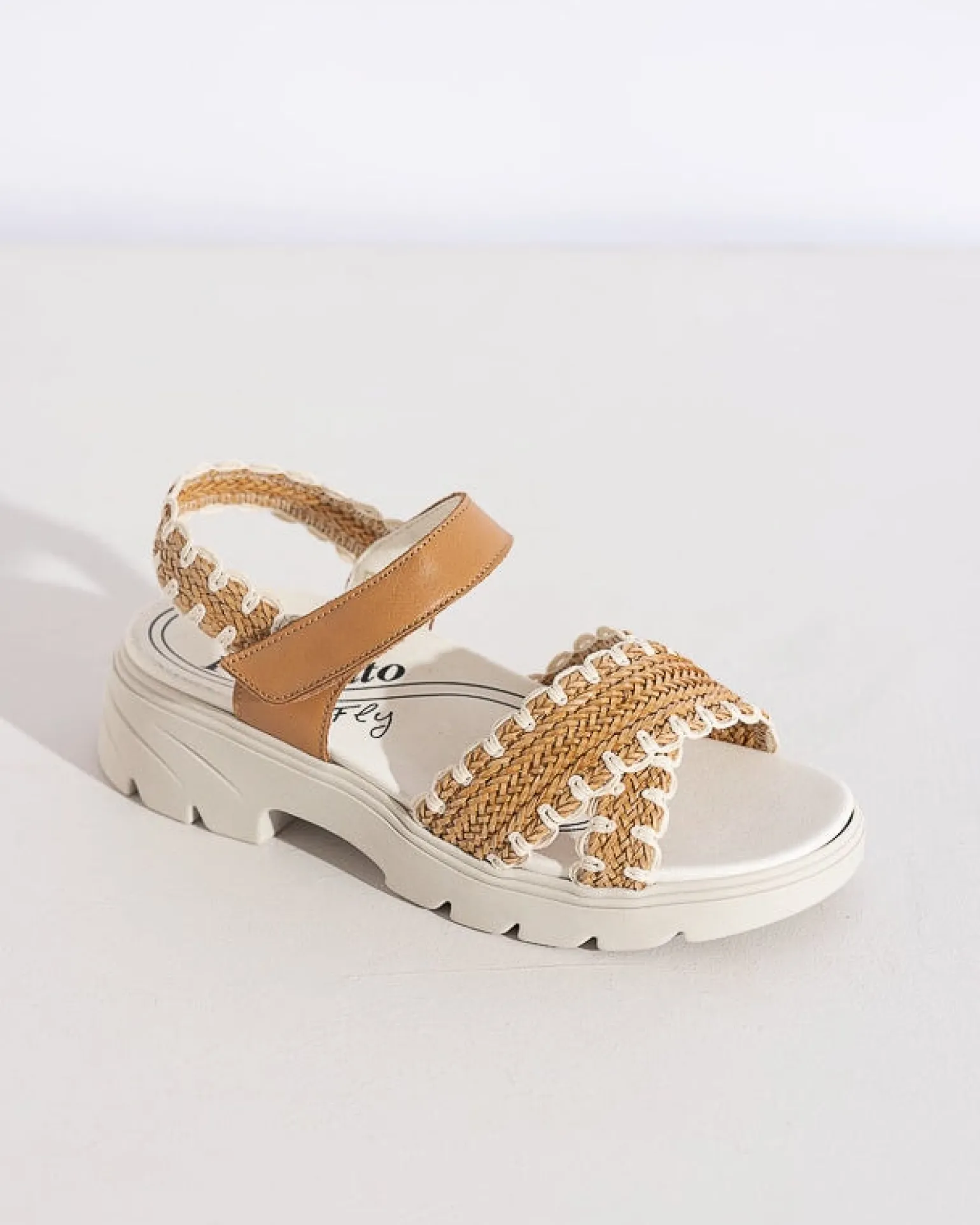 Crochet Tan Sandal
