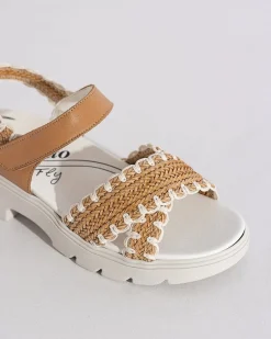 Crochet Tan Sandal