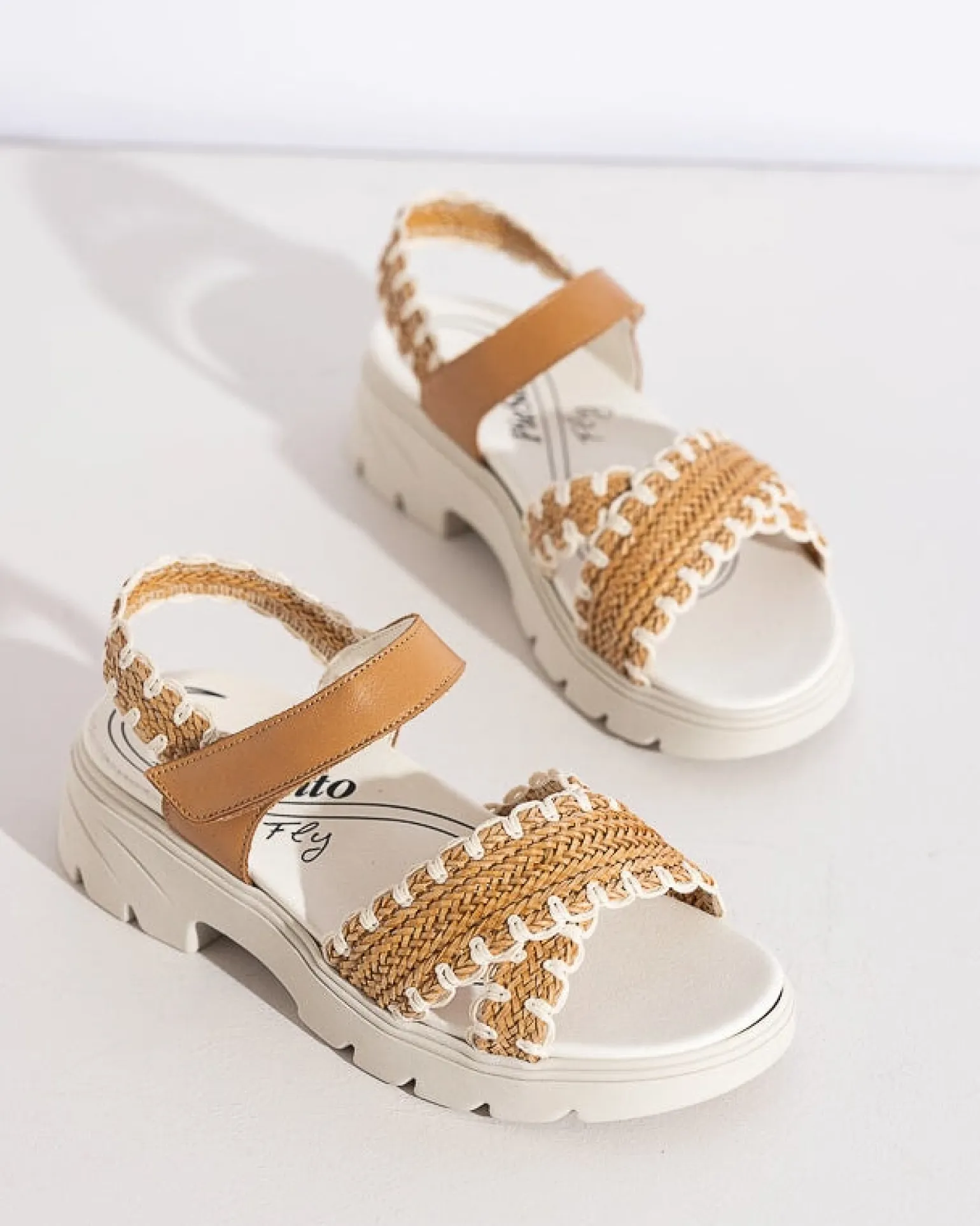 Crochet Tan Sandal